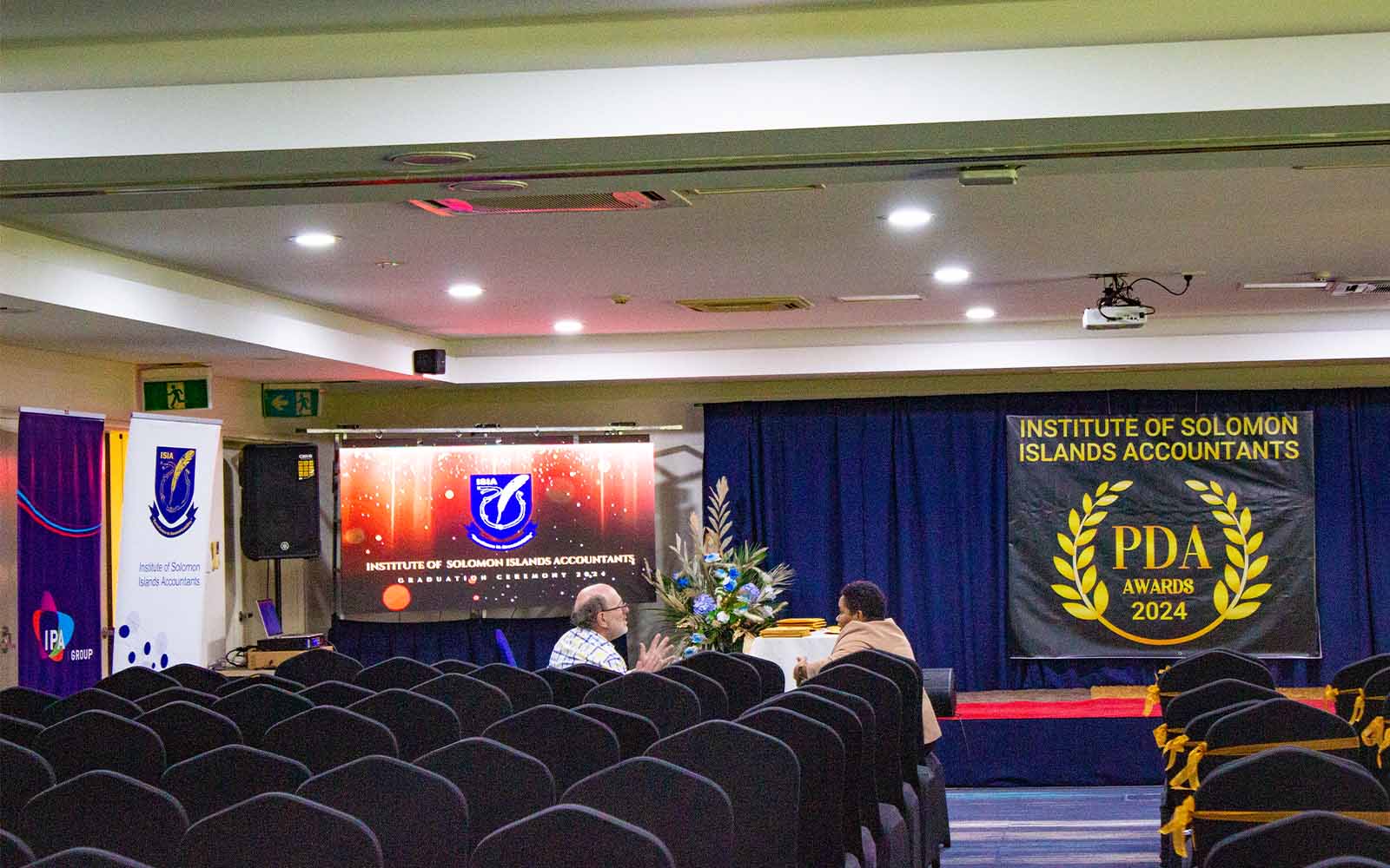 A'Hara theatre setup