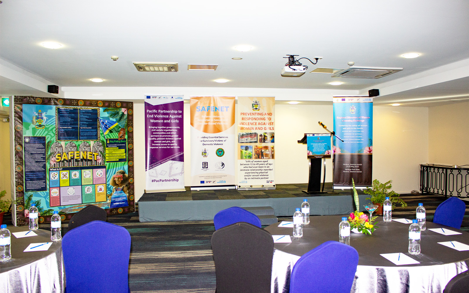 A'Hara event setup